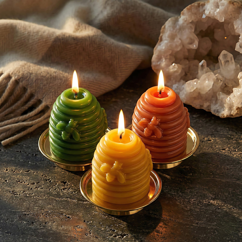 Beehive Beeswax Candle Accord 3