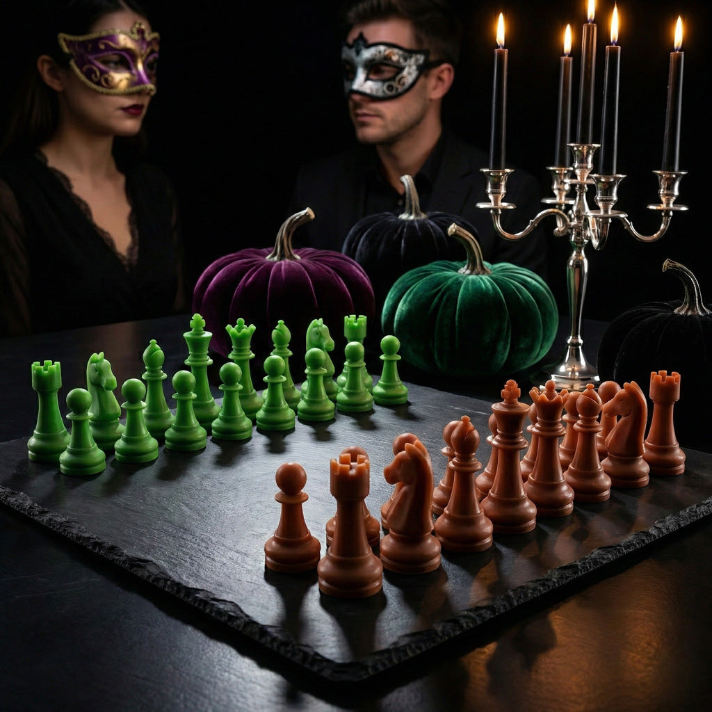 Chess Beeswax Decorative Set 32 Accord 5