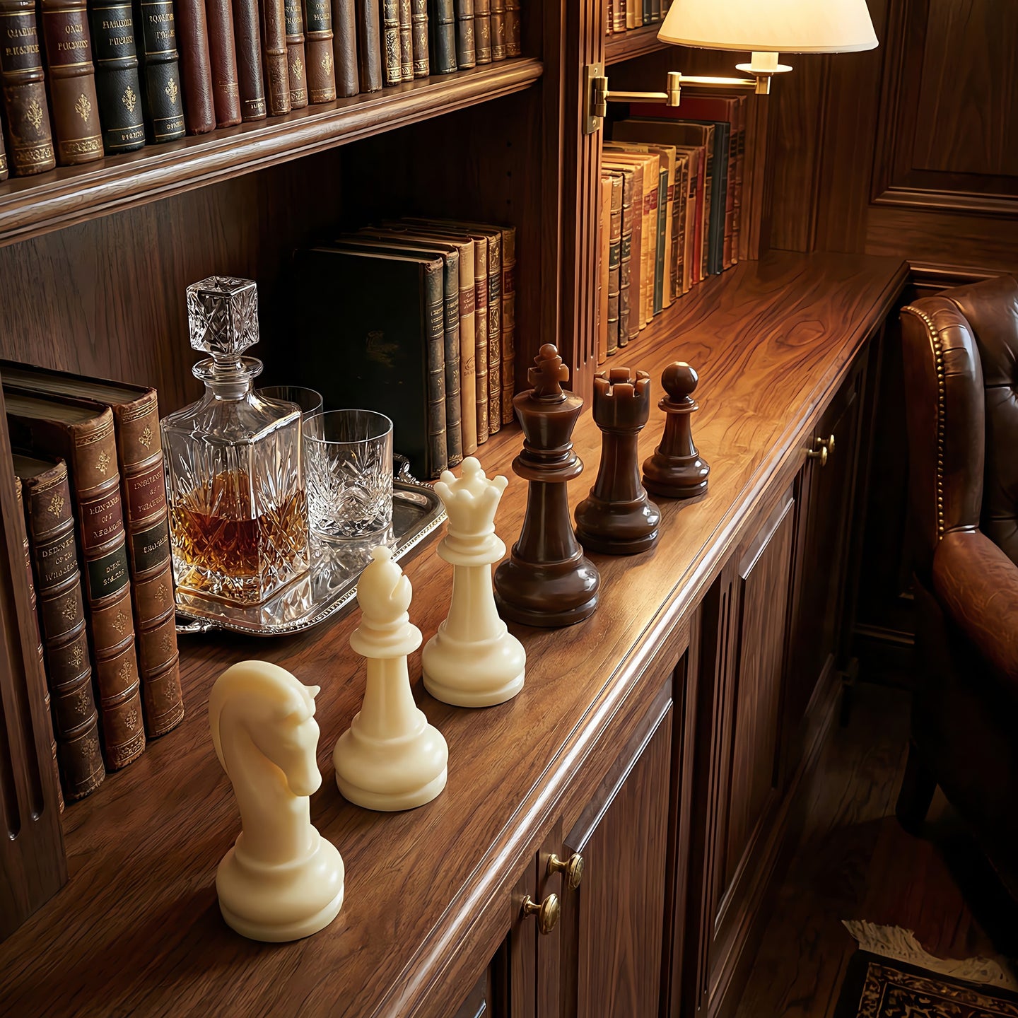 Chess Beeswax Decorative Set 6 Accord 1