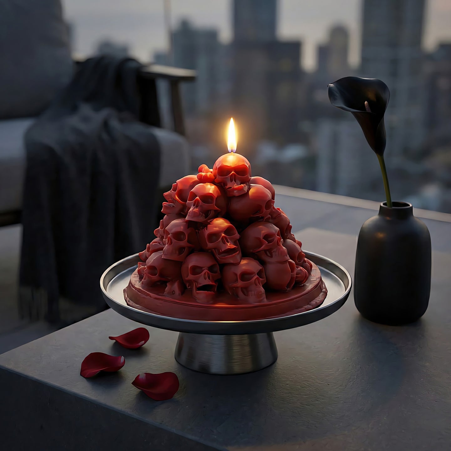 Devils Sanctuary Beeswax Candle Accord 3