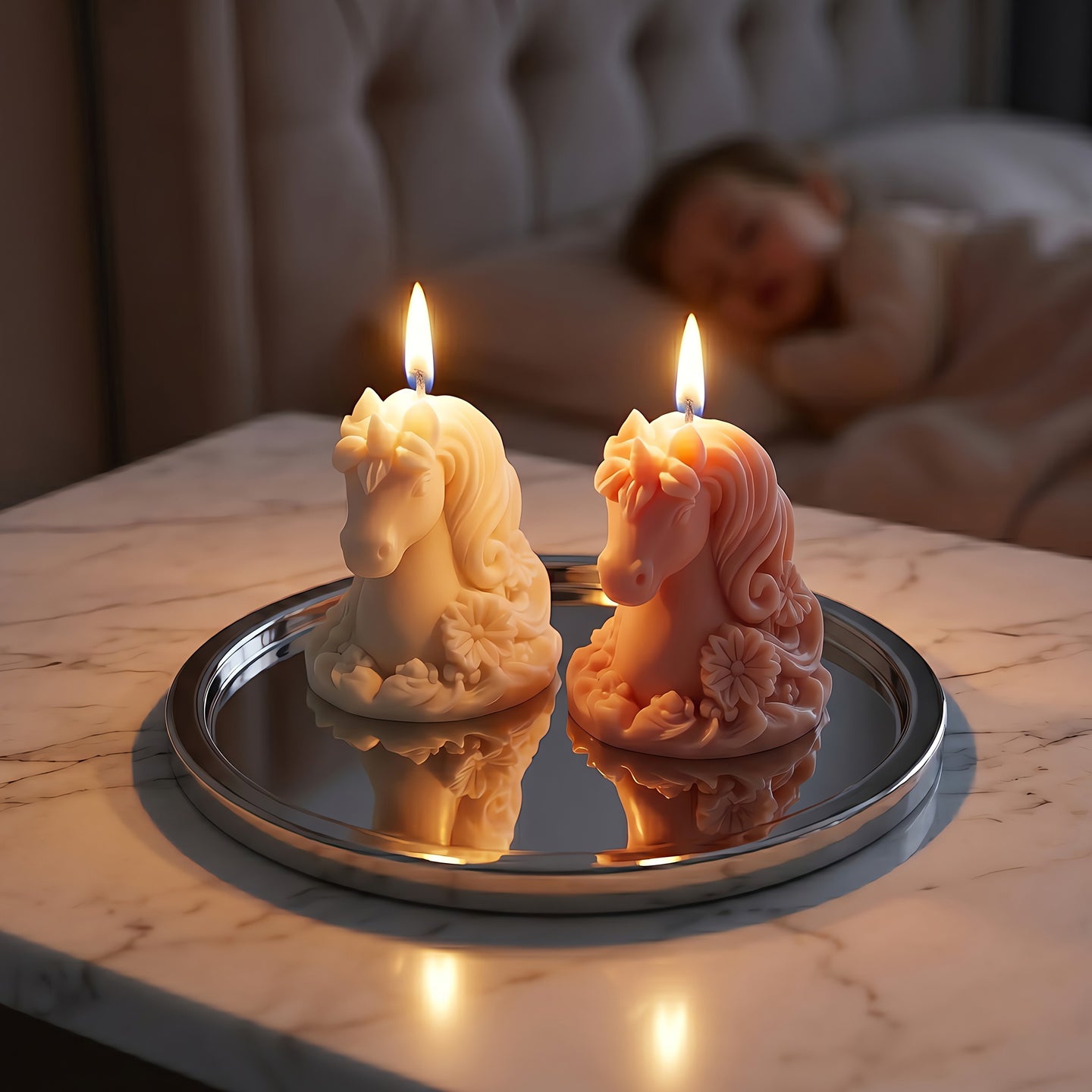 Elysian Unicorn | Scented Candle | Signature Coconut Blend (Soy-Free)