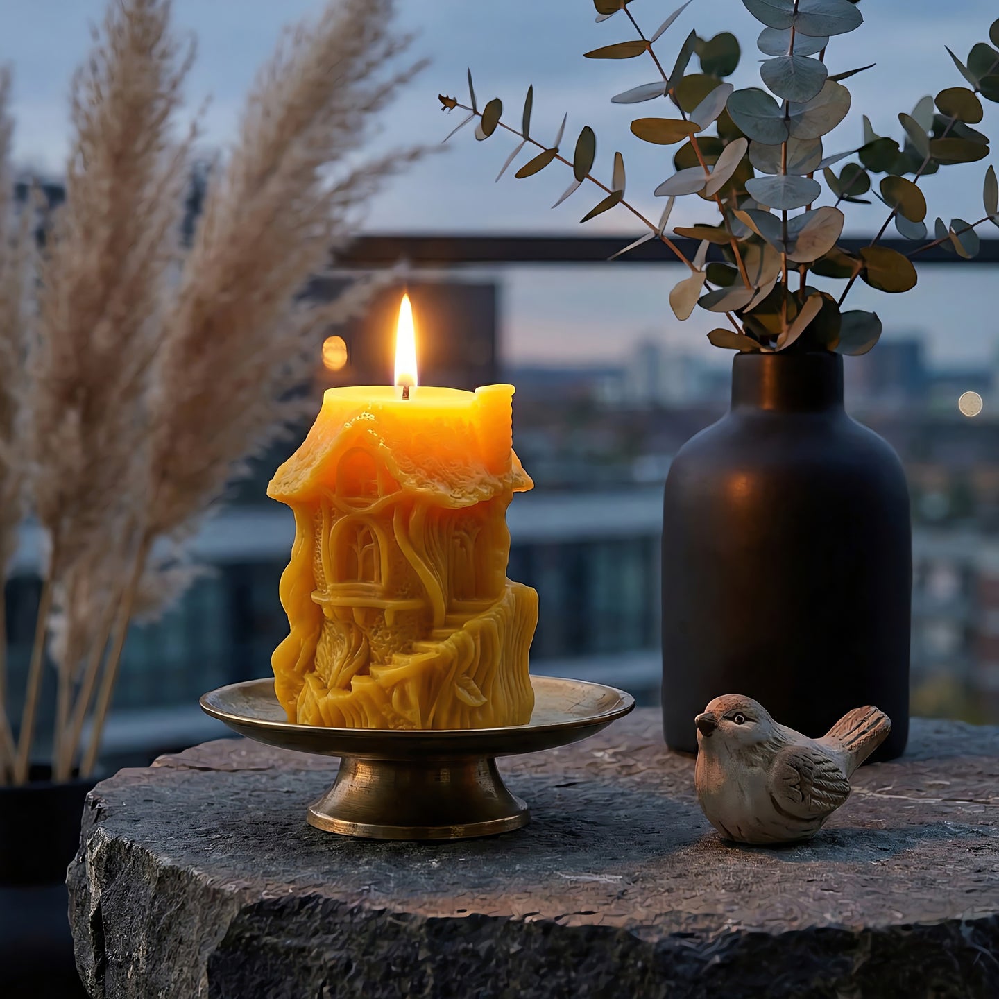 Fairytale House Beeswax Candle Accord 3