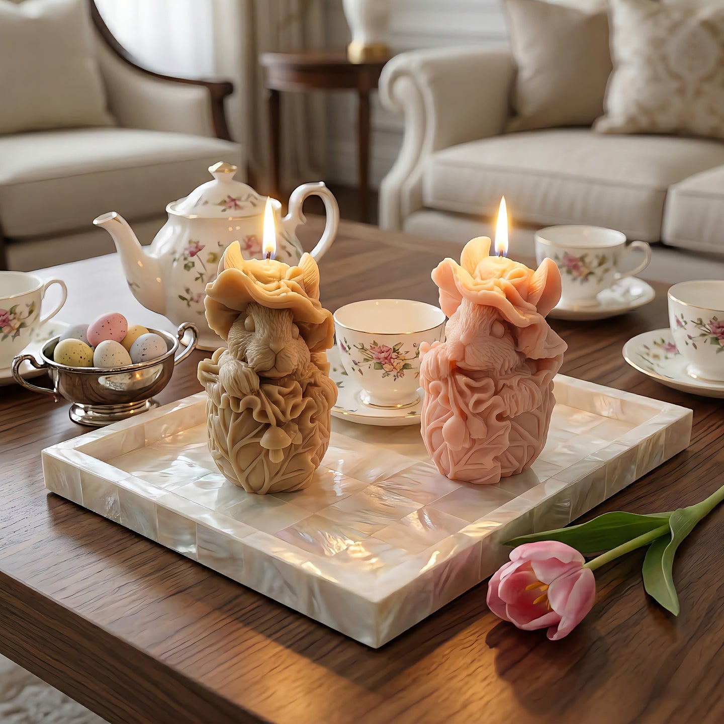 Garden Rabbit Scented Candle Accord 3