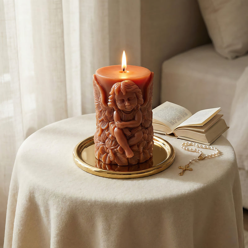 Guardian Angel Beeswax Candle Accord 3