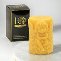 Guardian Angel Beeswax Candle Yellow Cover Image