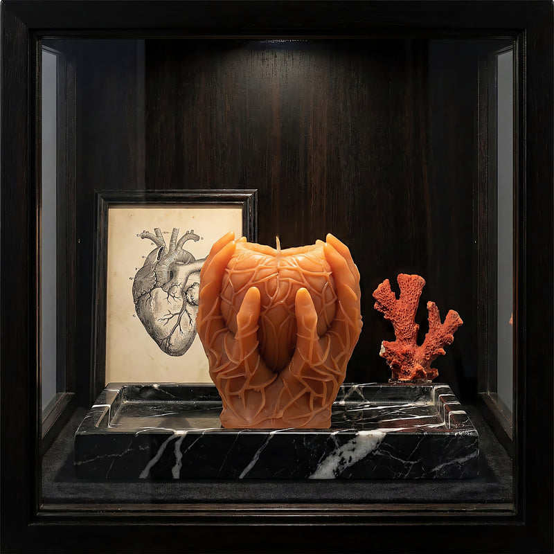 Haunted Hearts Beeswax Candle Accord 3