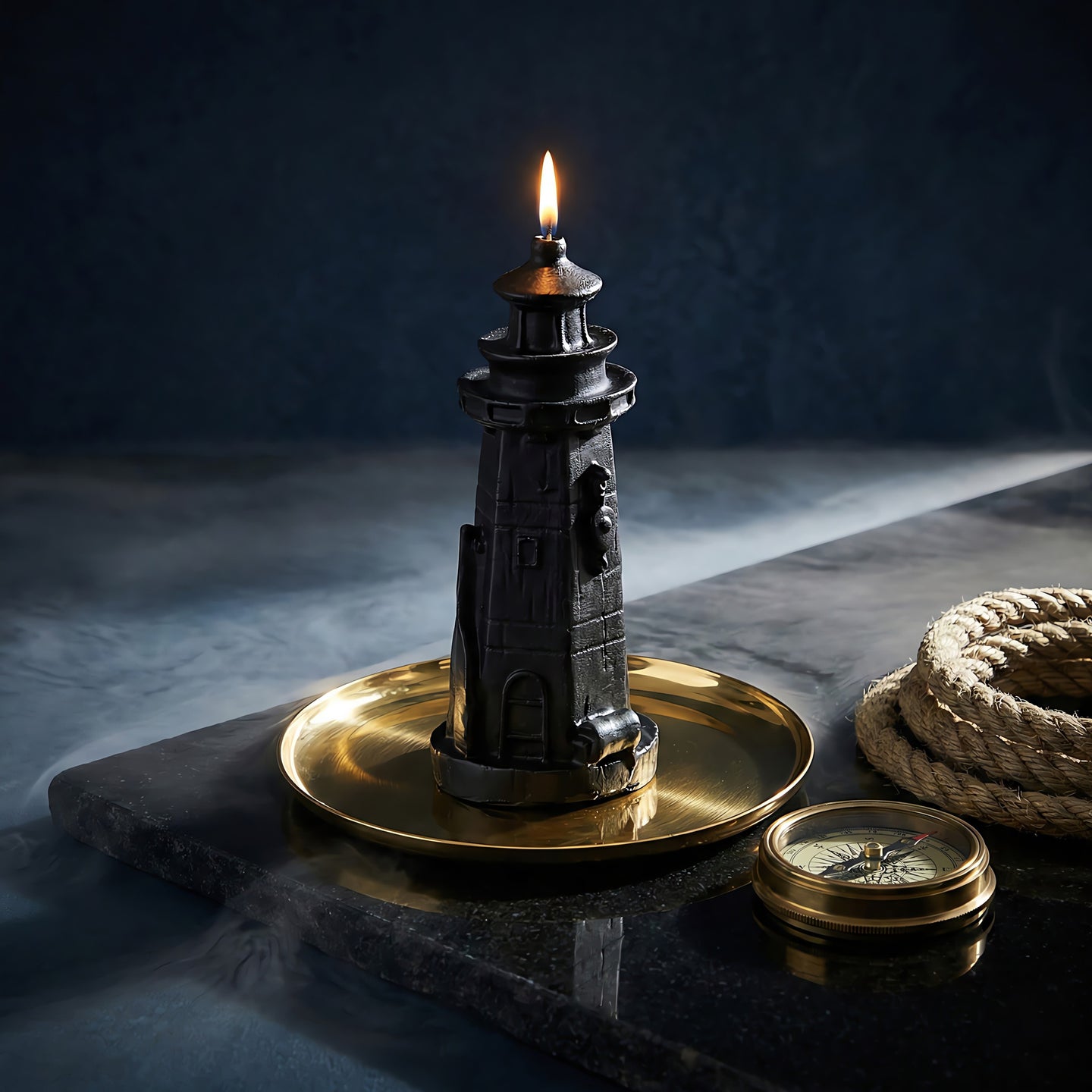 Lighthouse Beeswax Candle Accord 1