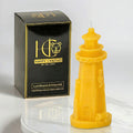 Lighthouse Beeswax Candle Yellow Cover Image