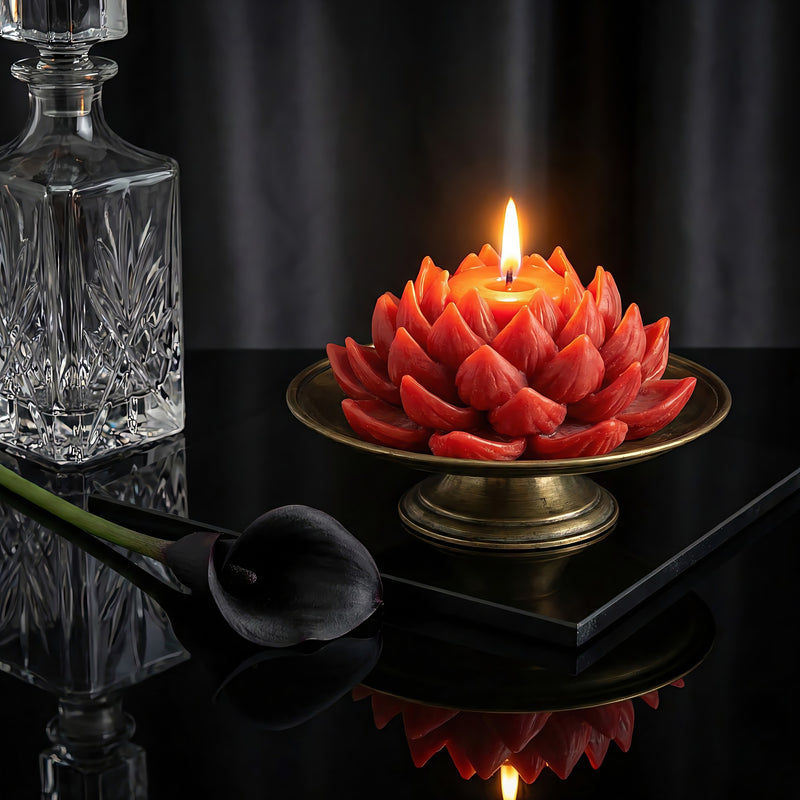 Lotus Beeswax Candle Accord 1