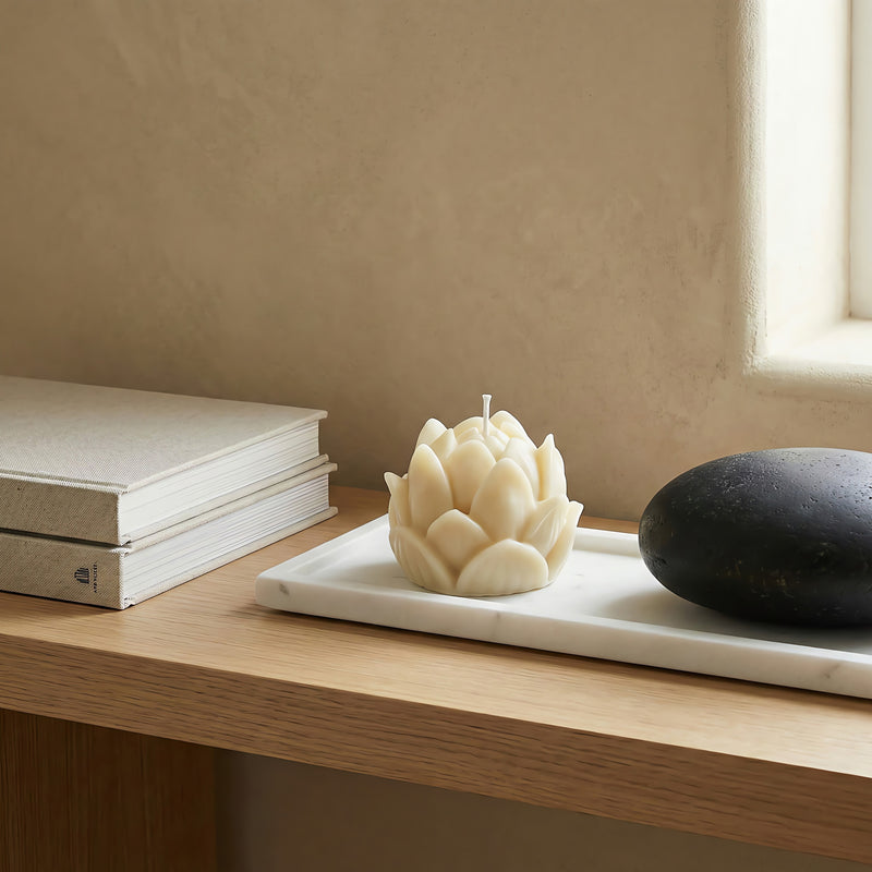Lotus Beeswax Candle Accord 2