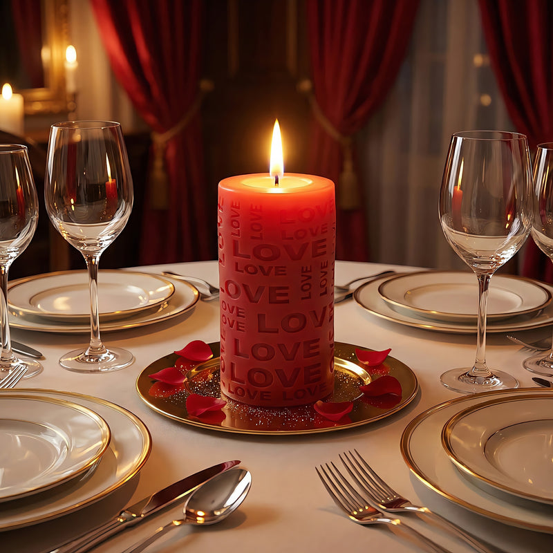 Love Shapes Scented Candle Accord 1