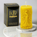 Snow Queen | 100% Pure Beeswax Candle | Natural Honey Aroma