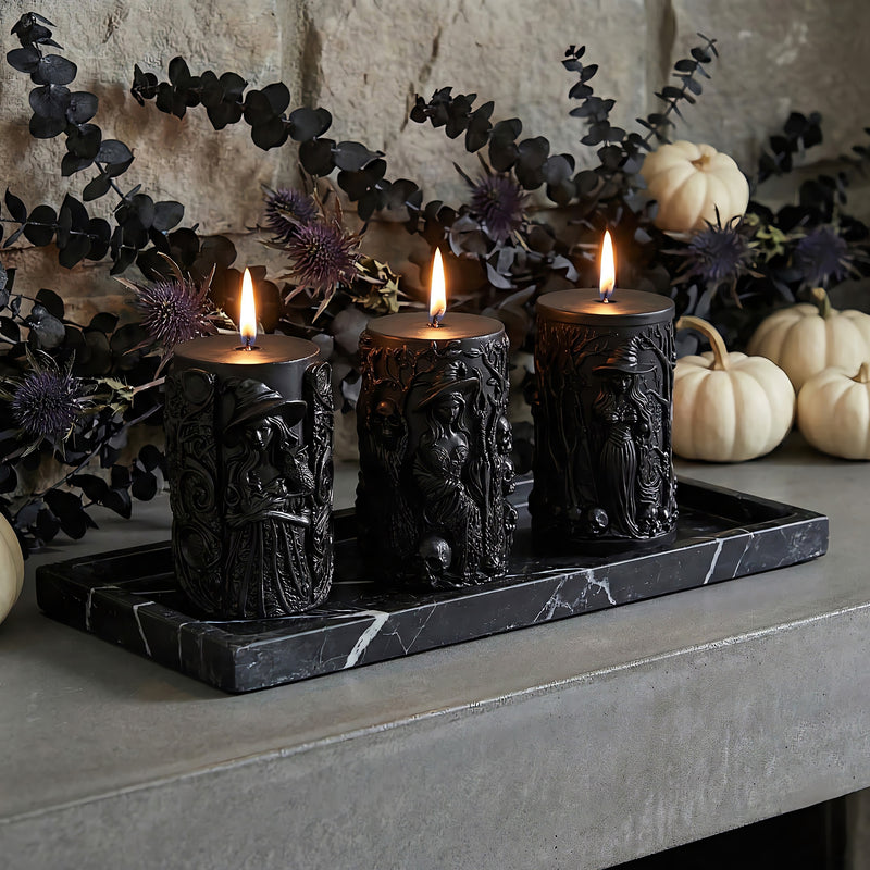 Witches Beeswax Candle Set Accord 1