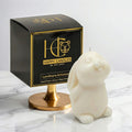 Zen Bunny Scented Candle Boy White Cover Image